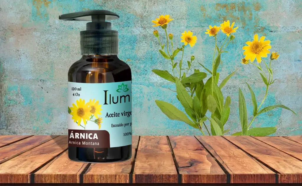 Aceite de Arnica 4 onzas 120 ml