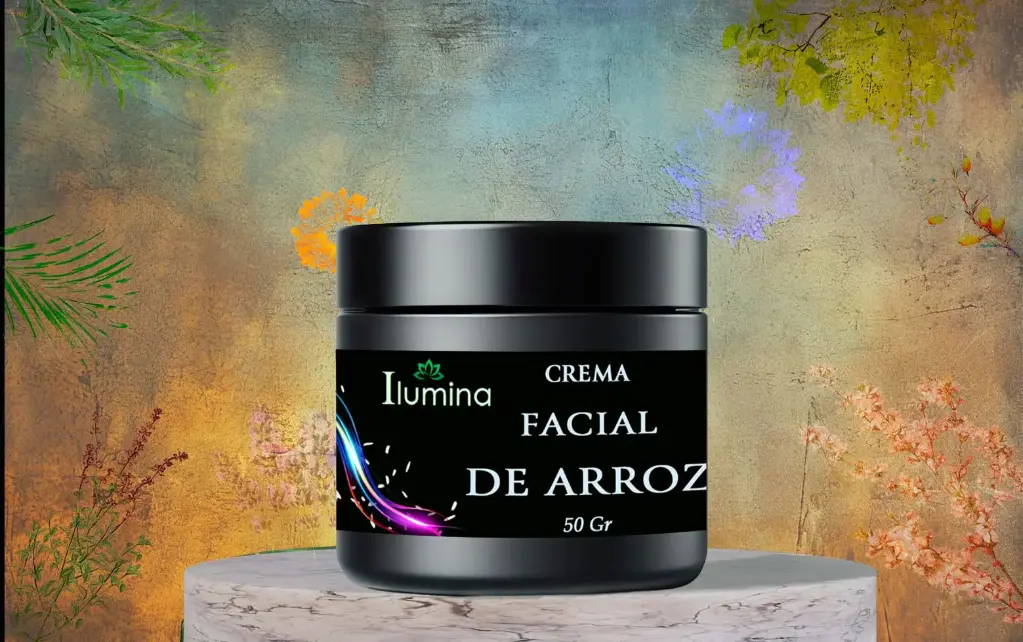 Crema facial de arroz 50 mg