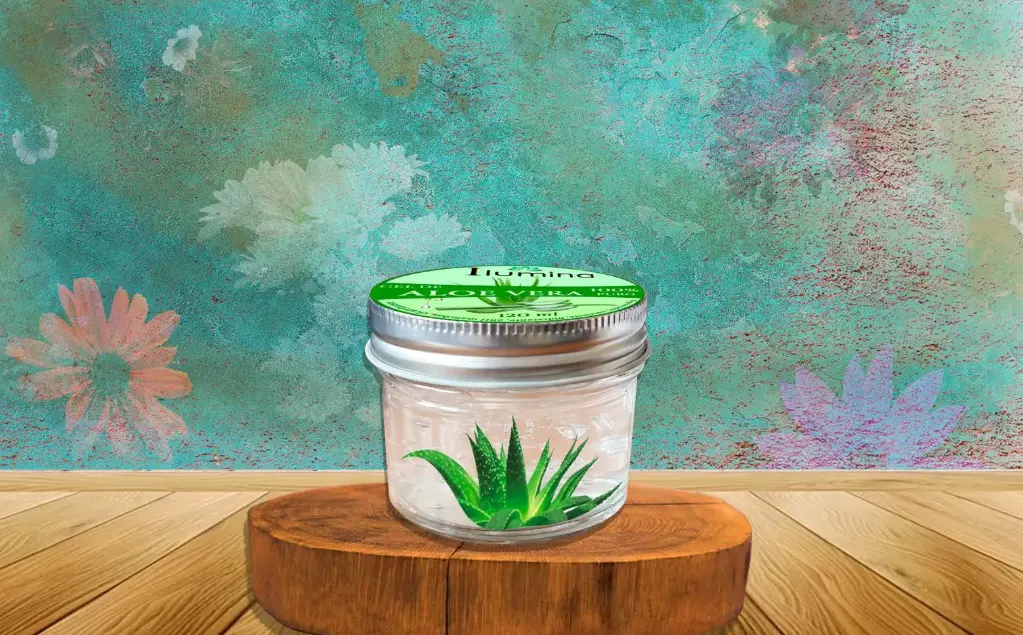 Gel de Aloe vera 120 ml Tarro con tapa