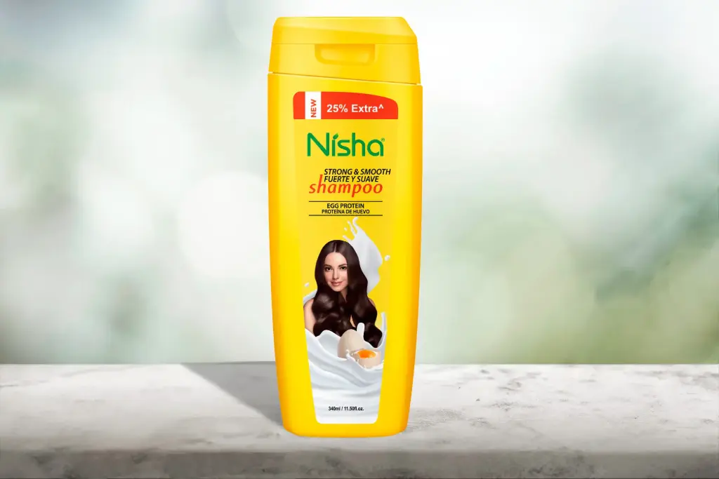 Champu Nisha con Proteína de Huevo 355 ml