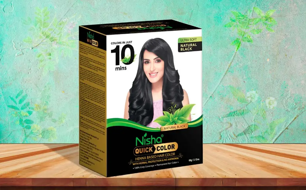 Tinte Nisha Quick Color 10 Minutos Negro