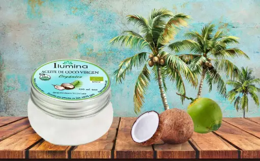 [52200303] Aceite de coco orgánico 4 Oz 120 ml