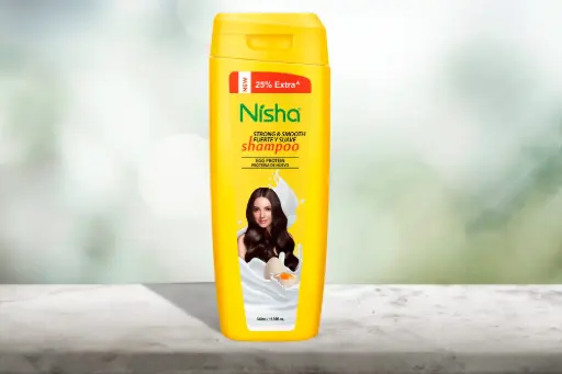 [51040252] Champú Nisha con Proteína de Huevo 355 ml